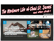 Tablet Screenshot of chadstjames.com